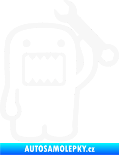 Samolepka Domo 022 pravá mechanik bílá