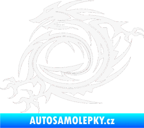 Samolepka Dragon 002 levá bílá