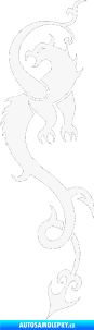 Samolepka Dragon 008 levá bílá