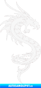 Samolepka Dragon 014 pravá bílá