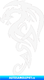 Samolepka Dragon 018 levá bílá