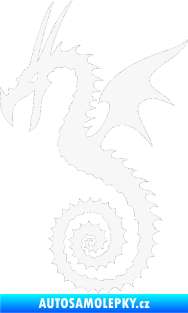 Samolepka Dragon 020 levá bílá