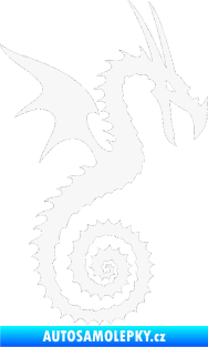 Samolepka Dragon 020 pravá bílá