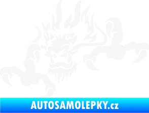 Samolepka Dragon 049 levá bílá