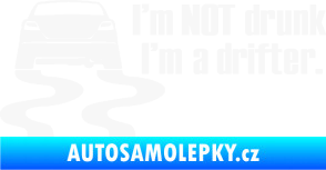 Samolepka Drifter 002 bílá