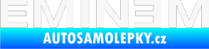 Samolepka Eminem bílá