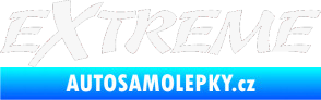 Samolepka Extreme 003 bílá