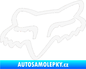 Samolepka Fox 002 bílá