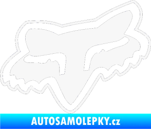 Samolepka Fox 003 bílá