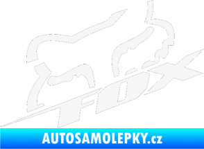 Samolepka Fox 006 bílá