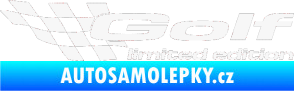 Samolepka Golf limited edition levá bílá
