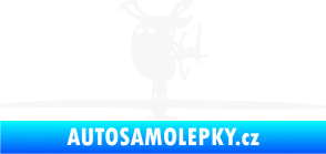 Samolepka Helikoptéra model 001 levá bílá