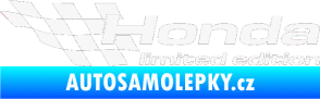 Samolepka Honda limited edition levá bílá