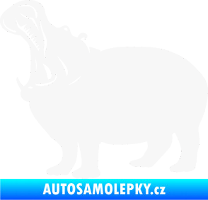 Samolepka Hroch 002 levá bílá