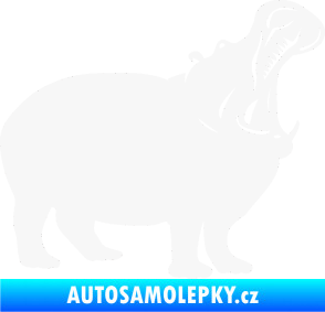 Samolepka Hroch 002 pravá bílá