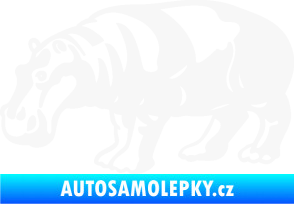 Samolepka Hroch 003 levá bílá