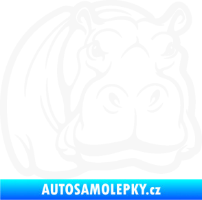 Samolepka Hroch 004 pravá bílá