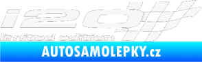 Samolepka i20 limited edition pravá bílá