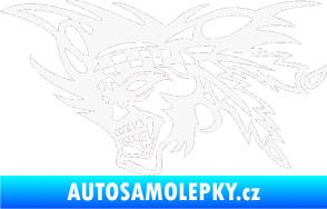 Samolepka Indián 001 levá bílá