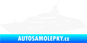 Samolepka Jachta 003 levá bílá