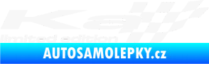 Samolepka Ka limited edition pravá bílá