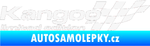 Samolepka Kangoo limited edition pravá bílá