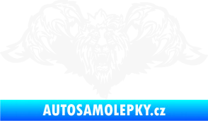 Samolepka Kapota 041 lev bílá