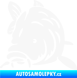 Samolepka Kapr 002 levá bílá