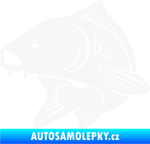 Samolepka Kapr 008 levá bílá