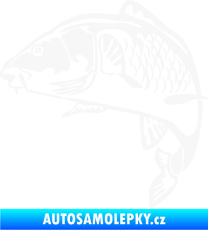 Samolepka Kapr 010 levá bílá