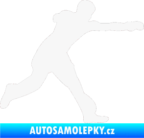 Samolepka Karate 004 pravá bílá