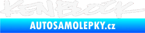 Samolepka Kenblock bílá