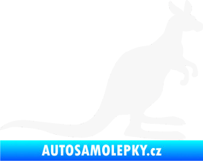 Samolepka Klokan 002 pravá bílá