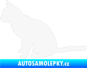 Samolepka Kočka 008 levá bílá