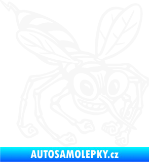 Samolepka Komár 003 pravá bílá