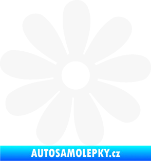 Samolepka Kopretina 001 bílá