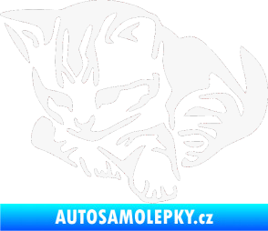 Samolepka Koťátko 003 levá bílá