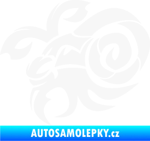 Samolepka Kozoroh 003 levá bílá