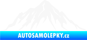 Samolepka Krajina hory 010 levá bílá