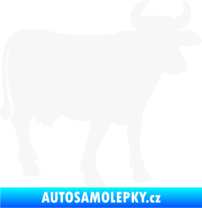Samolepka Kráva 002 pravá bílá