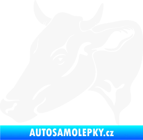 Samolepka Kráva 003 levá bílá