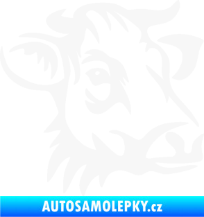 Samolepka Kráva 004 pravá bílá