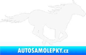 Samolepka Kůň 029 pravá bílá