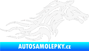 Samolepka Kůň 078 pravá bílá