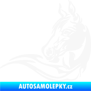 Samolepka Kůň 085 levá bílá