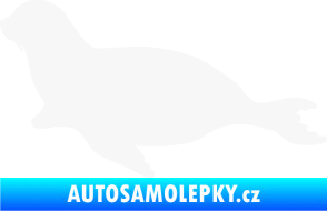 Samolepka Lachtan 001 levá bílá
