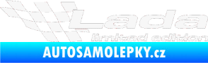 Samolepka Lada limited edition levá bílá