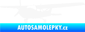 Samolepka Letadlo 014 levá bílá