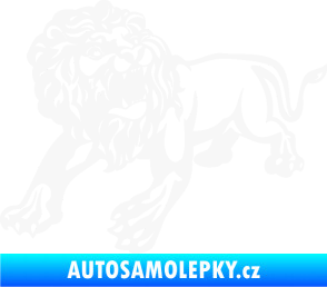 Samolepka Lev 006 levá bílá