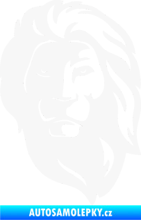 Samolepka Lev 011 pravá bílá